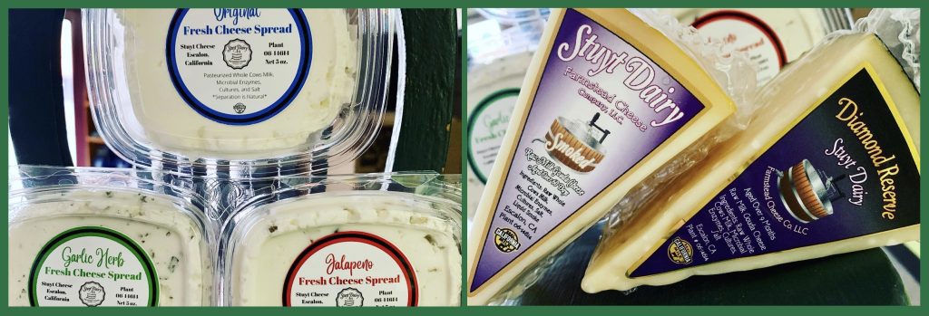 We are Lucky Enough to be able to offer you Stuyt Dairy Cheese! The Fresh Cheese Spread Sold Out Fast Last Time, So Be Sure to Stop by Soon to Get Yours!